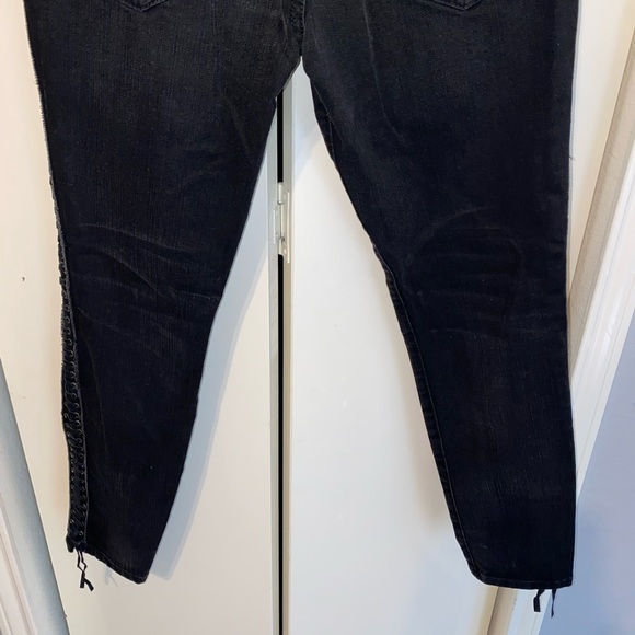 Current/Elliott vintage Black Studded Skinny Jeans - Picture 10 of 10